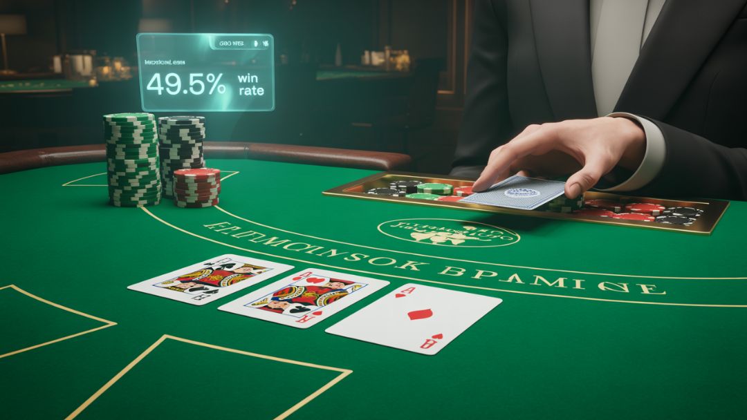 Domina el Blackjack en PinUp con 49.5% de Probabilidad de Ganar